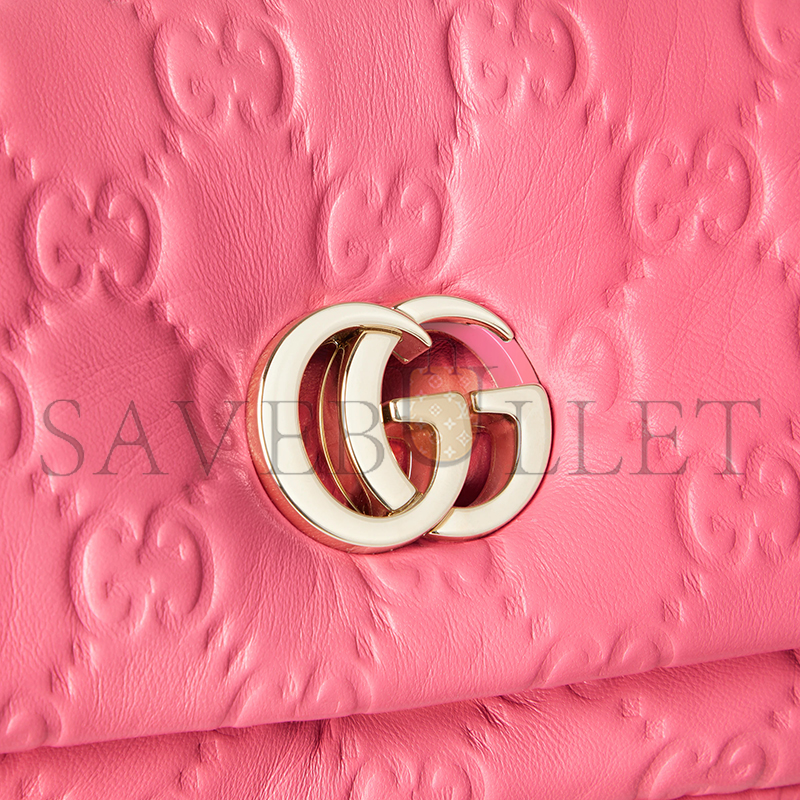 GUCCI GG MILANO SMALL TOP HANDLE BAG 806017 (21*12.5*6cm)